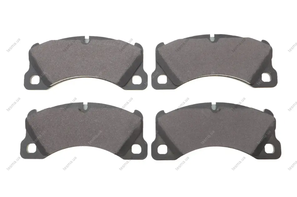 Колодки гальмівні (передні) Porsche Cayenne 02-/Macan 14-/Panamera 10-16/VW Touareg 02- (Brembo) MEYLE 0252500717 (фото 1)
