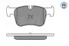Колодки гальмівні (передні) BMW 1 (F20)/3 (F30)/4 (F32) 10- (PREMIUM) MEYLE 0252550618PD (фото 2)