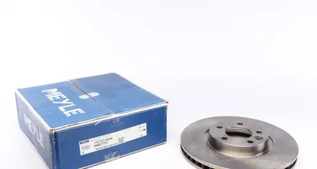Brake Disc. Диск гальмівний MEYLE 1155210038