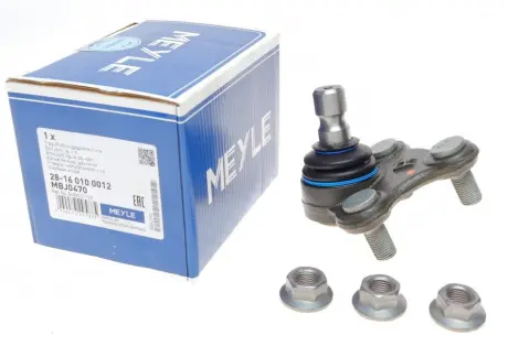 Опора кульова (передня/знизу/ззовні/R) Hyundai Tucson/Kia Optima 14- MEYLE 28160100012