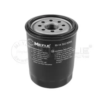 Фильтр масляный, накручиваемый. Фільтр масляний, накручуваний. Oil filter, Spin-On MEYLE 30143220009