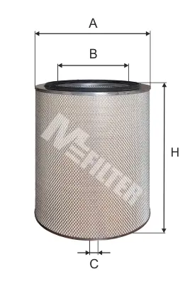 Фильтр воздушный MFILTER A1080 (фото 1)