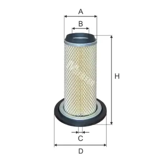 Фільтр повітряний MFILTER A1083