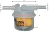 Топливный фильтр MFILTER BF04 (фото 1)