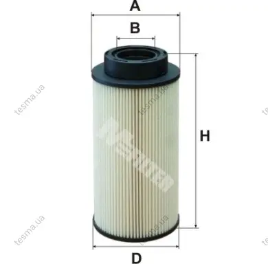 Fuel filter, cartridge. Фильтр топливный, вставка MFILTER DE3122 (фото 1)
