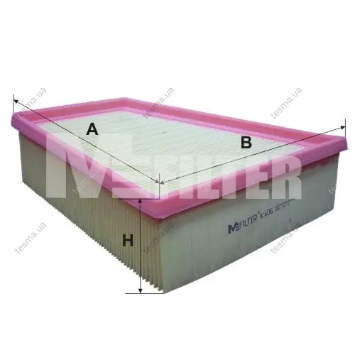Фільтр повітряний SKODA Fabia (вир-во M-filter) MFILTER K406 (фото 1)