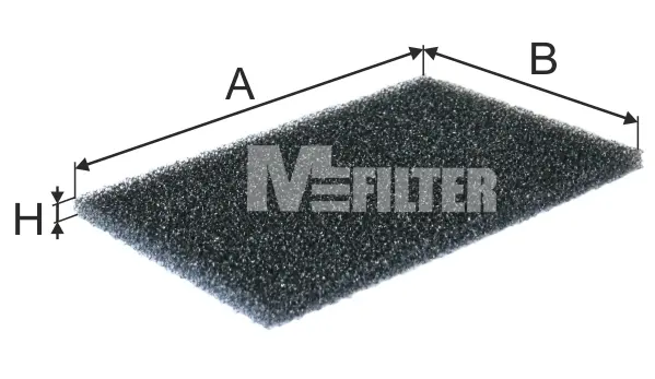 Фільтр салону MFILTER K9008 (фото 1)