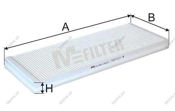 Повітряний фільтр MFILTER K9019 (фото 1)
