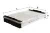 Cabin air filter, element. Фильтр салона, кондиционера, воздушный, элемент MFILTER K9025 (фото 1)