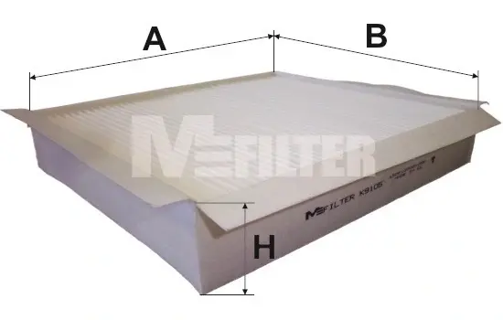 Фільтр салону MFILTER K 9105 (фото 1)