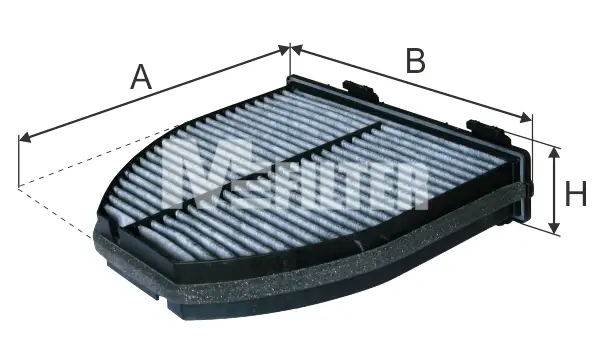 Фільтр салону MFILTER K 9139C (фото 1)