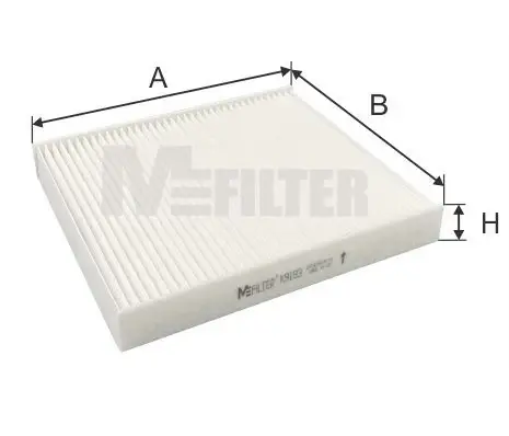 Фильтр салона MFILTER K 9193 (фото 1)