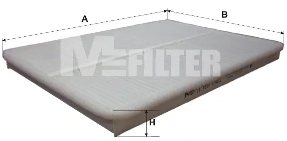 Фільтр салону MFILTER K951 (фото 1)