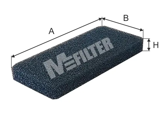 Фільтр салона MFILTER K999 (фото 1)