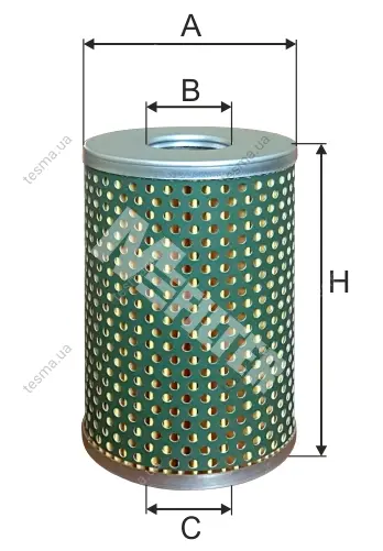Oil filter, cartridge. Фильтр масляный, вставка MFILTER TE21 (фото 1)