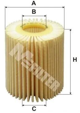 Фільтр оливний (фільтр-патрон) MFILTER TE4005 (фото 1)