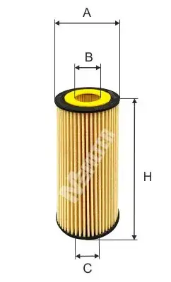 Оливний фільтр MFILTER TE 4008 (фото 1)