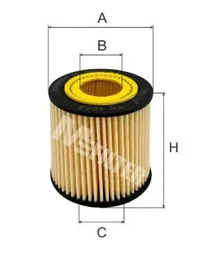 Фільтр масляний MFILTER TE 4043 (фото 1)