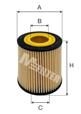 Фільтр масляний MFILTER TE 4044 (фото 1)