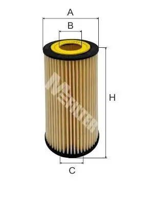 Фільтр масляний MFILTER TE 4048 (фото 1)
