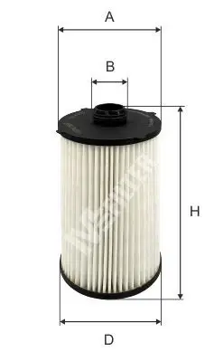 Фільтр масляний MFILTER TE 4053 (фото 1)