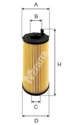 Фільтр масляний MFILTER TE 4060 (фото 1)