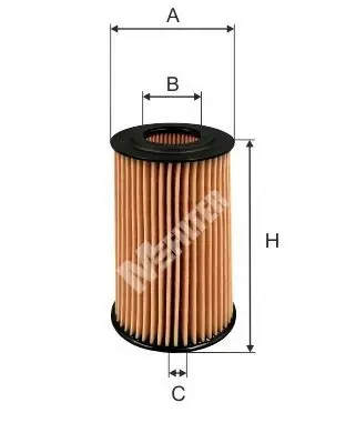 Фільтр масляний MFILTER TE 4071 (фото 1)