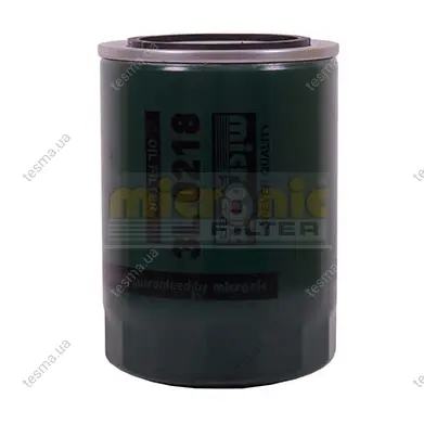 Oil filter, Spin-On. Фильтр масляный, накручиваемый MICRONIC FILTER 3L0218 (фото 1)