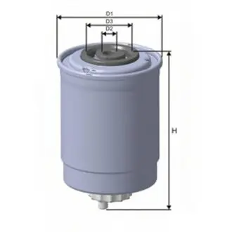 Fuel filter, Spin-On. Фильтр топливный, накручиваемый MISFAT M379