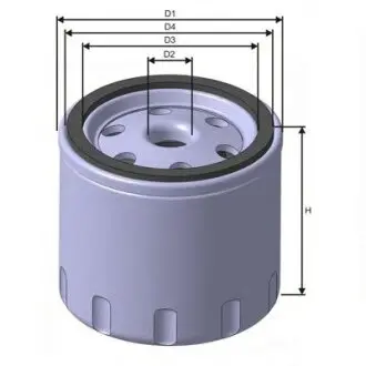 Fuel filter, Spin-on. Фильтр топливный, накручиваемый MISFAT MM322