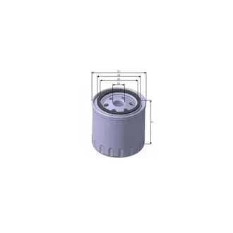 Oil filter, Spin-On. Фильтр масляный, накручиваемый MISFAT Z102C