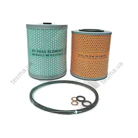 Oil filter, cartridge, kit. Фильтр масляный, вставка, набор MITSUBISHI ME180514 (фото 1)