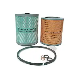 Oil filter, cartridge, kit. Фильтр масляный, вставка, набор MITSUBISHI ME180514