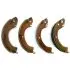 Brake shoe. Колодки тормозные, барабанный тормоз MITSUBISHI MR178823 (фото 1)