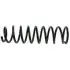 Coil spring, suspension. Пружина, ходовая часть MITSUBISHI MR594980 (фото 1)