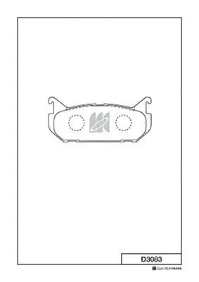 Колодки дискового тормоза MK KASHIYAMA D3083 (фото 1)