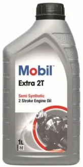 Моторна олива EXTRA 2Т, 1л MOBIL 142092