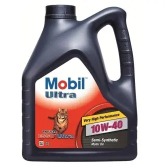 Maсло моторное, Ultra, SAE 10W-40, 4L MOBIL 152197