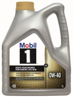 Моторна олива 1 FS 0W-40, 4л MOBIL 157297