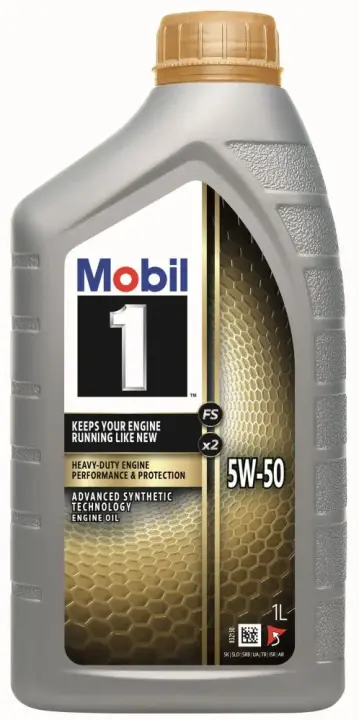 Моторна олива 1 FS X2 5W-50, 1л MOBIL 157766 (фото 1)