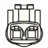 Датчик ABS MOBILETRON ABKR007 (фото 2)