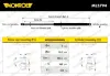 Газовий амортизатор багажника CHEVROLET LACETTI MONROE ML5794 (фото 7)