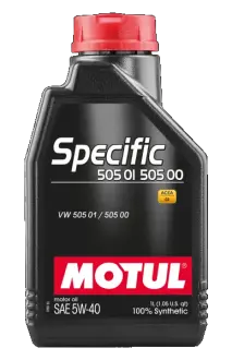 Масло моторное 5W40 Specific 505.01-502.00-505.00 SAE, 1L MOTUL 101573