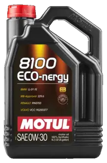 Олива моторна Motul 8100 Eco-Nergy 0W-30, 5л. MOTUL 102794