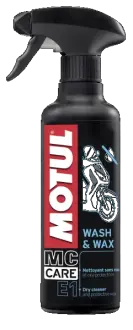 Засіб для миття та полірування мотоциклів (аерозоль) Motul "E1 Wash&Wax", 0,400 мл MOTUL 102996