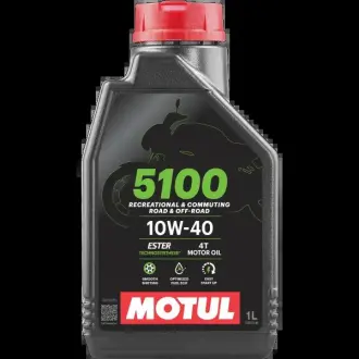 Олива моторна Motul 5100 4T 10W-40, 1л. MOTUL 104066