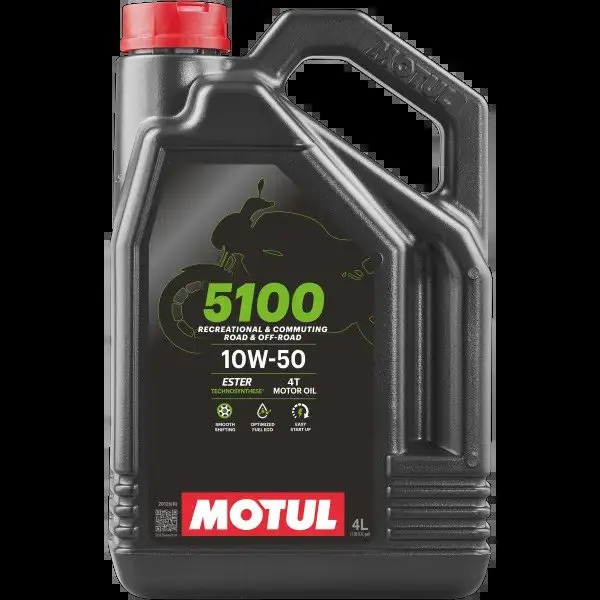 Олива моторна Motul 5100 4T 10W-50, 4л. MOTUL 104076 (фото 1)