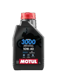 Олива моторна Motul 3000 4T 10W-40, 1л. MOTUL 107672