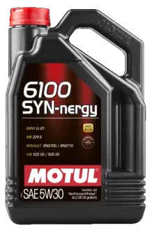 Олива моторна Motul 6100 Syn-Nergy 5W-30, 4л. MOTUL 107971