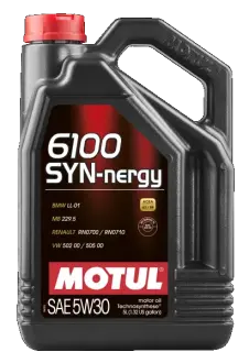 Олива моторна Motul 6100 Syn-Nergy 5W-30, 5л. MOTUL 107972